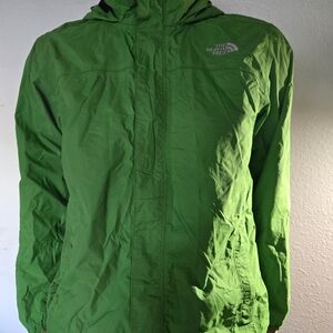 The North Face Kids Green Raincoat
